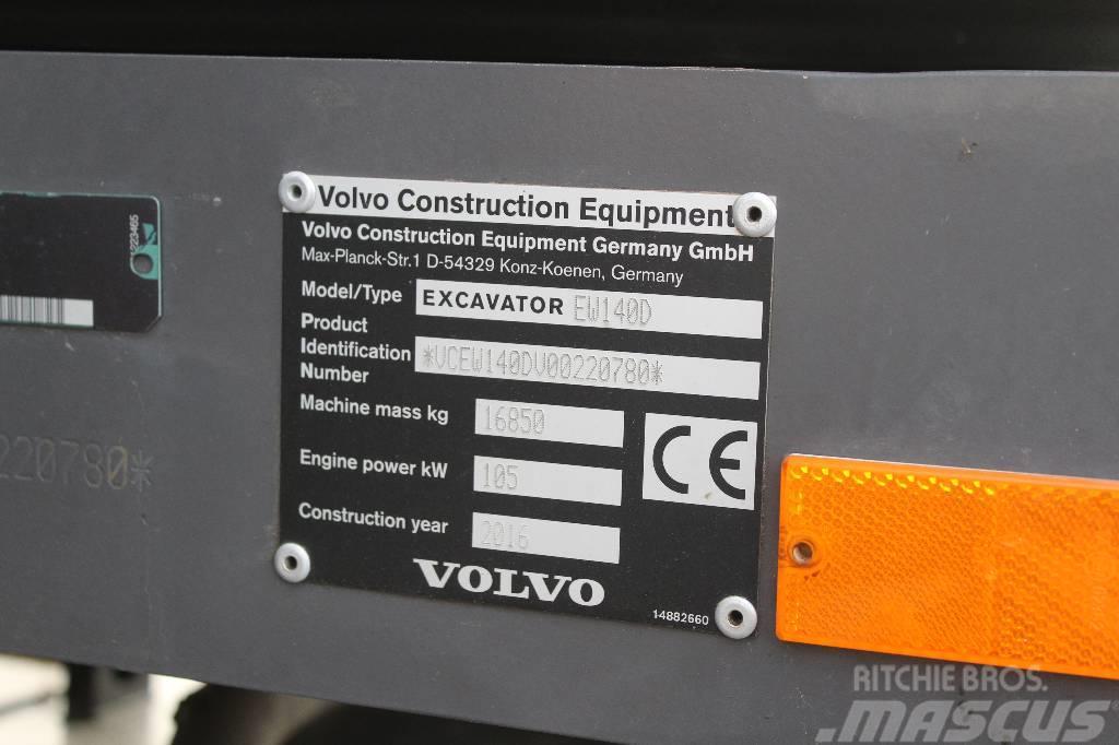 Volvo EW 140 D / Pyörittäjä, Kärry, Rasvari, Ym! Mobilbagger