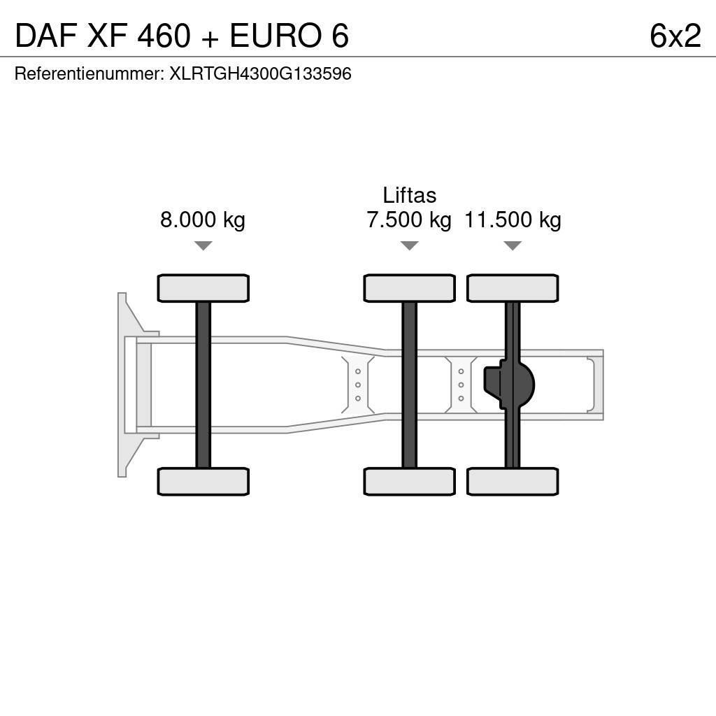 DAF XF 460 + EURO 6 Sattelzugmaschinen