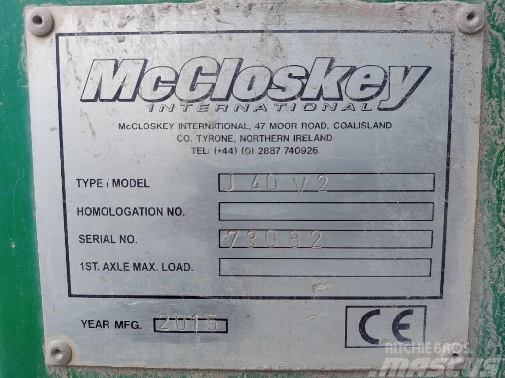 McCloskey J 40 V2 Pulverisierer