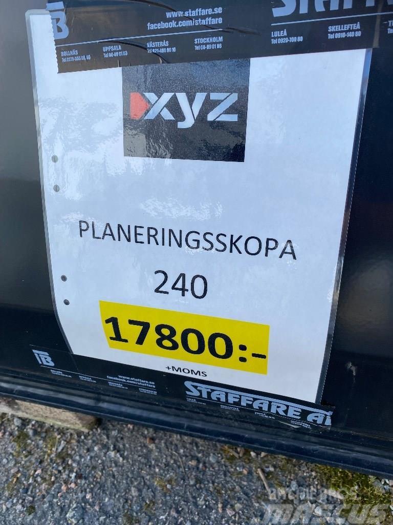 XYZ Planeringsskopa 240 Frontladerzubehör