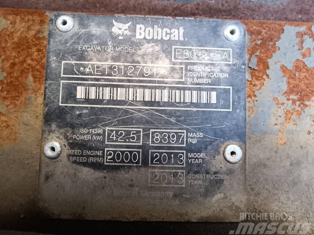 Bobcat E 80 EA Midibagger  7t - 12t