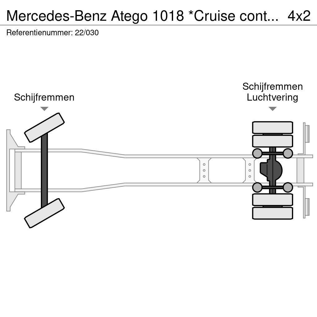 Mercedes-Benz Atego 1018 *Cruise control*Airco*Achteruitrijcamer Tiertransporter