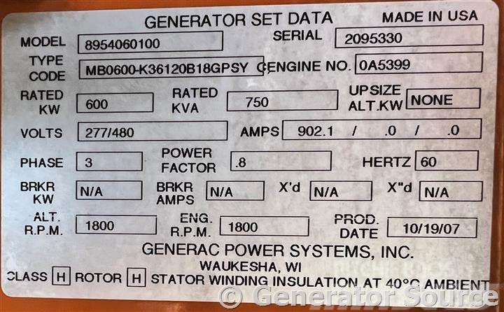 Generac 600 kW - JUST ARRIVED Andere Generatoren
