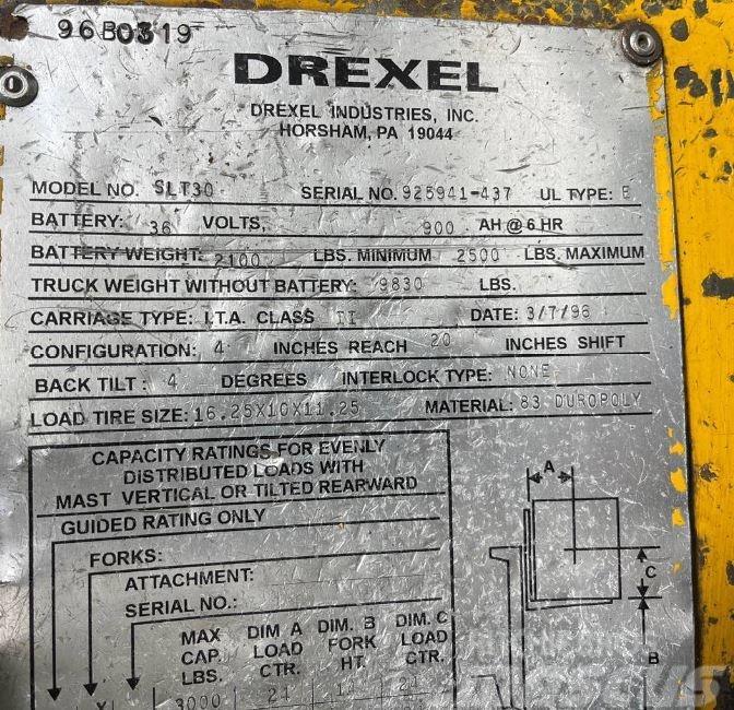 Drexel SLT30 Elektro Stapler