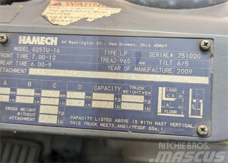 Hamech G25T-16 Andere Gabelstapler
