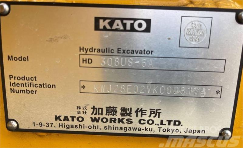 Kato HD308US-6A Minibagger < 7t