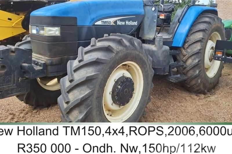 New Holland TM 150 - ROPS - 150hp / 112kw Traktoren