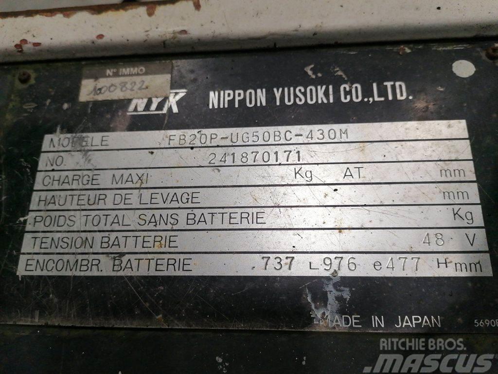  NYK FB20P-UG50BC-430M Elektro Stapler
