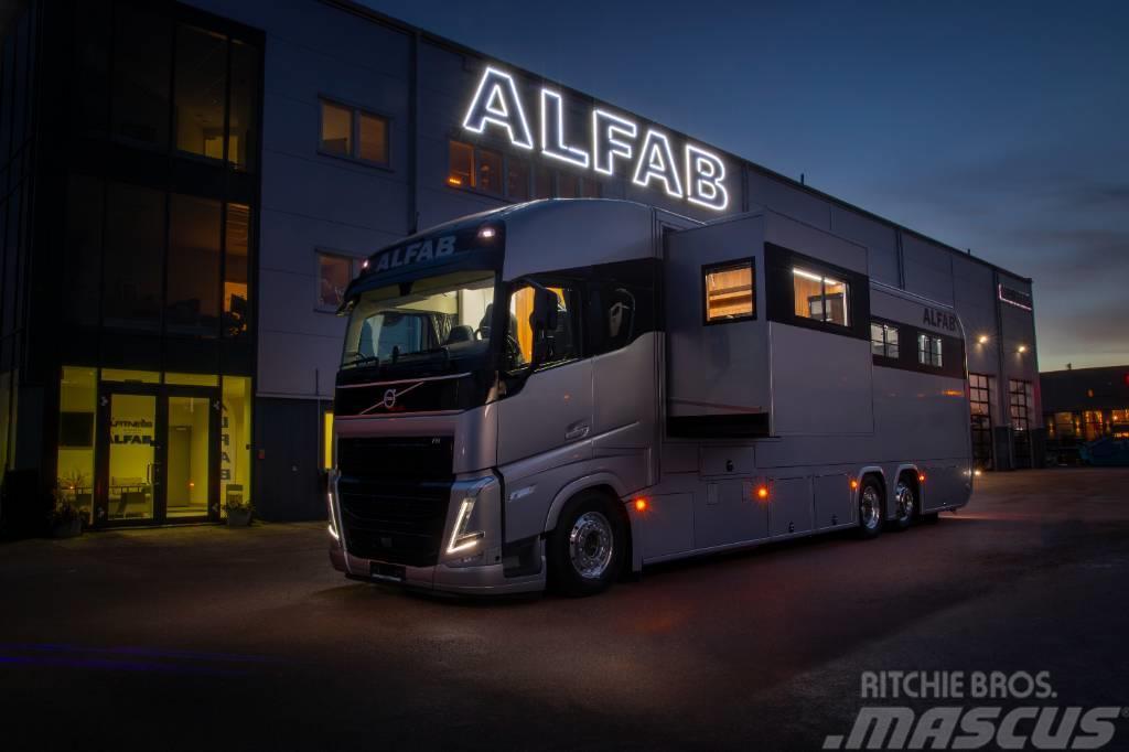 Volvo FH500 ALFAB Limited Edition hästlastbil Tiertransporter