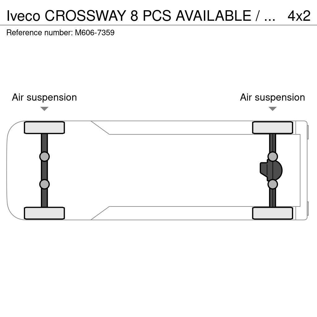 Iveco CROSSWAY 8 PCS AVAILABLE / EURO EEV / 44 SEATS + 3 Stadtbusse