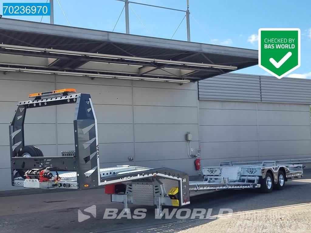  Vega 2 axles NEW! 3m Extendable Truck-Transporter Autotransport-Auflieger