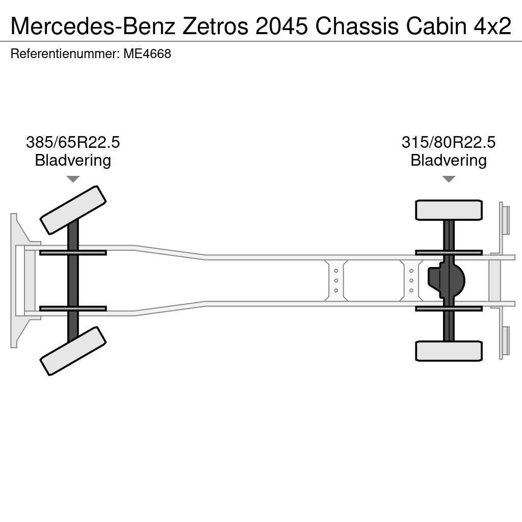 Mercedes-Benz Zetros 2045 Chassis Cabin Wechselfahrgestell