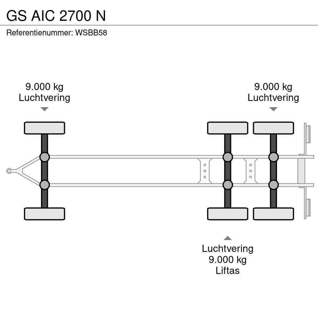 GS AIC 2700 N Containeranhänger