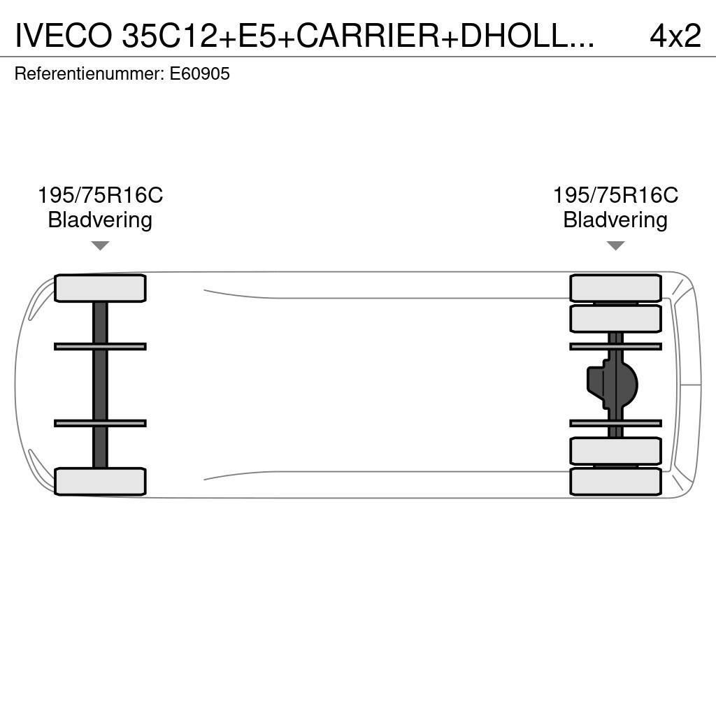 Iveco 35C12+E5+CARRIER+DHOLLANDIA Kühltransporter
