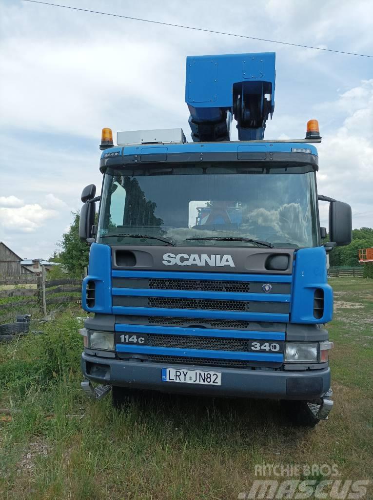 Scania 124 LKW-Arbeitsbühnen