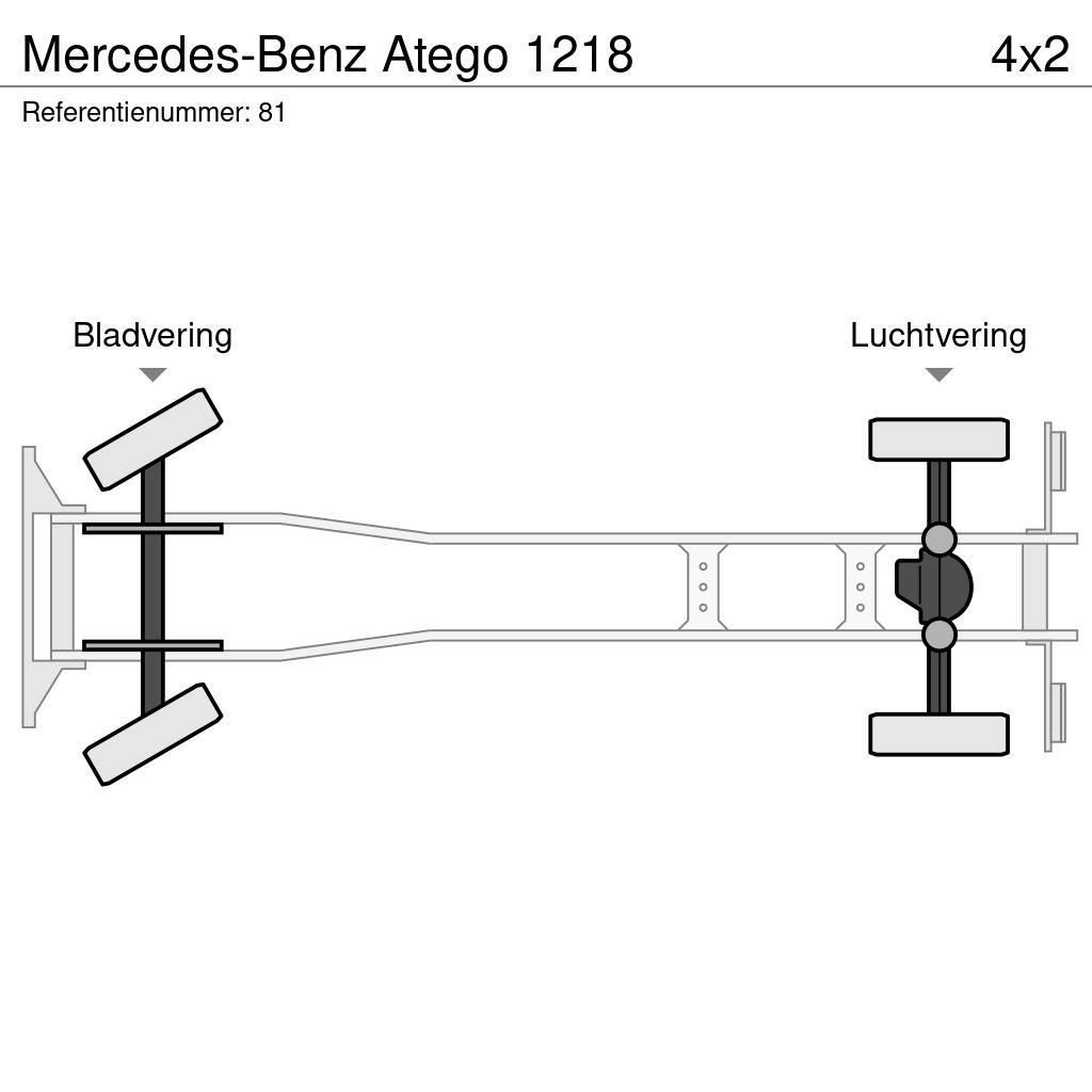 Mercedes-Benz Atego 1218 Kastenaufbau