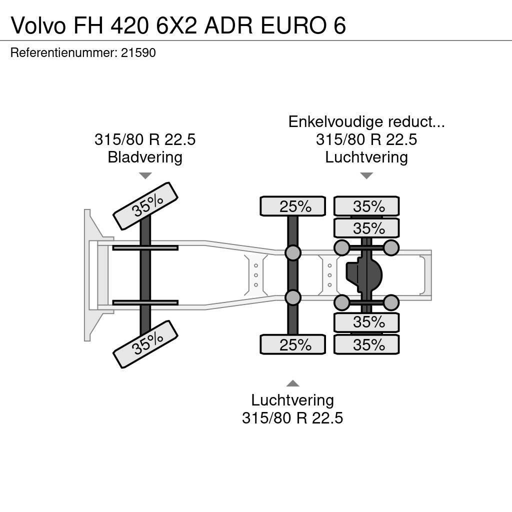 Volvo FH 420 6X2 ADR EURO 6 Sattelzugmaschinen