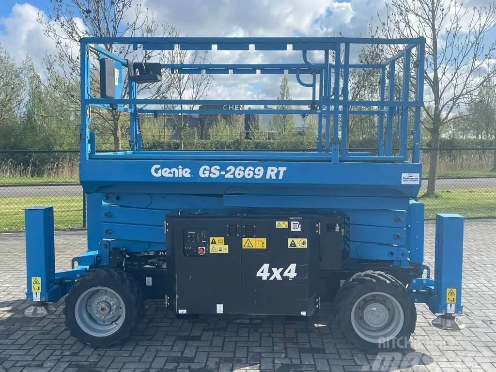 Genie GS-2669 RT | 10 METER | 680 KG Scheren-Arbeitsbühnen