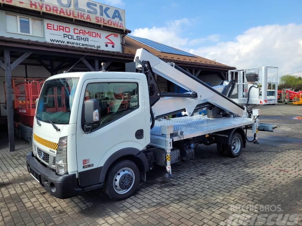 Multitel MX250 - 25 m Nissan NT400 bucket truck boom lift LKW-Arbeitsbühnen