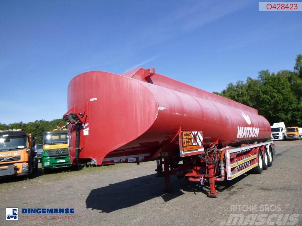  Lakeland Fuel tank alu 42.8 m3 / 6 comp Tankauflieger