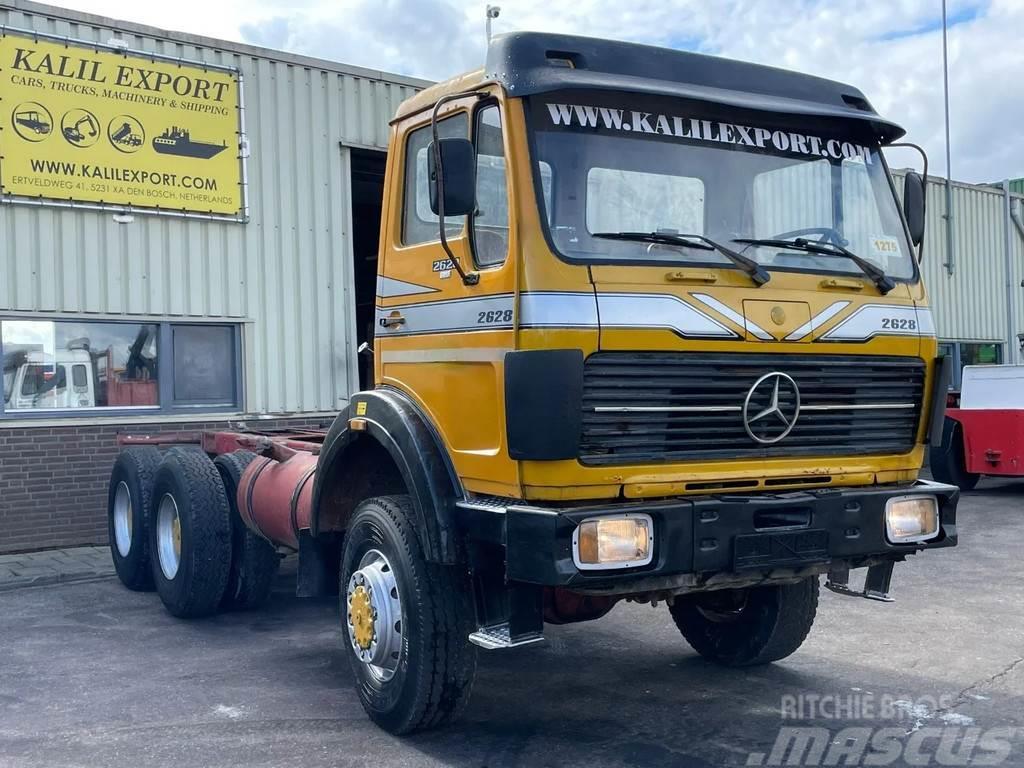 Mercedes-Benz SK 2628 Chassis 6x6 V8 Big Axle's Auxilery Top Con Wechselfahrgestell