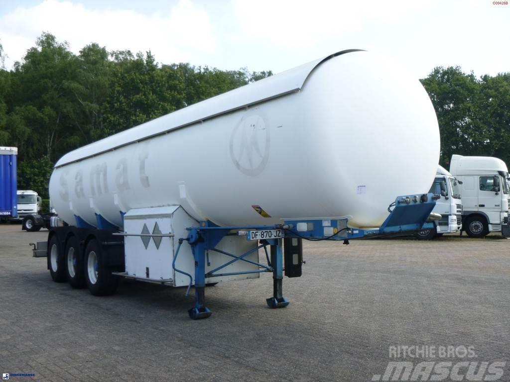 Guhur Low-pressure gas tank steel 31.5 m3 / 10 bar (meth Tankauflieger