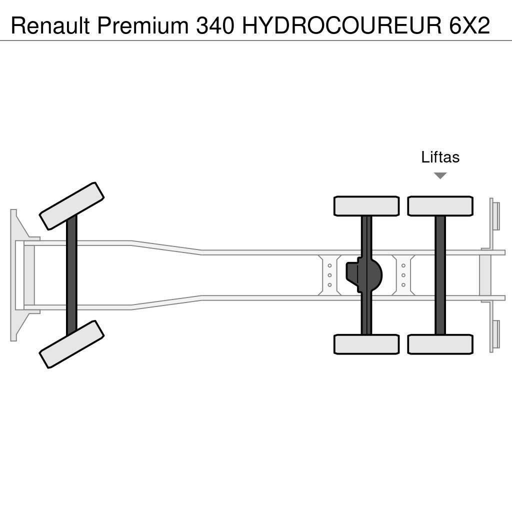 Renault Premium 340 HYDROCOUREUR 6X2 Saug- und Druckwagen
