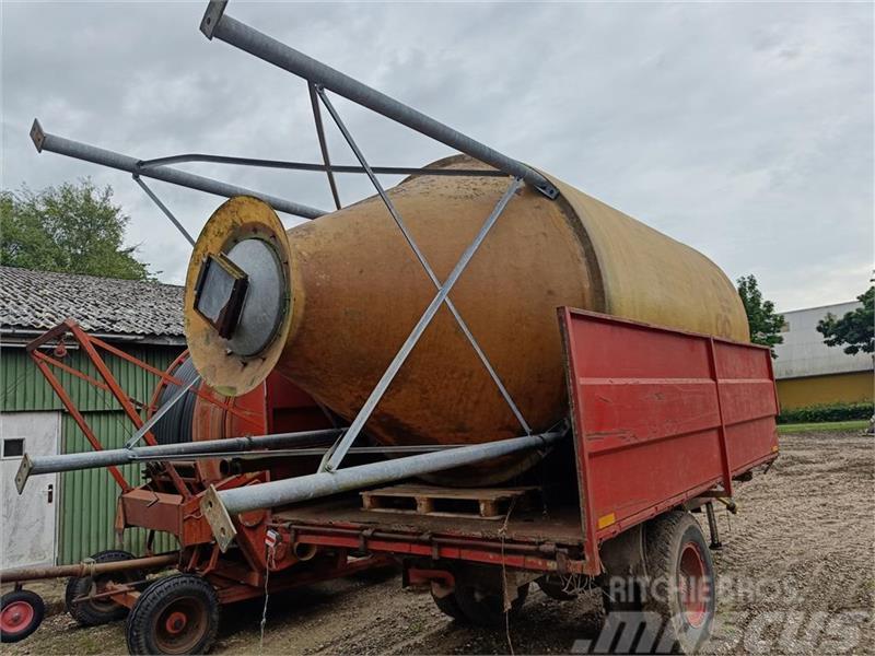 Tunetank 20m3, 12 ton Glasfibersilo Entnahme-/Verteilgeräte