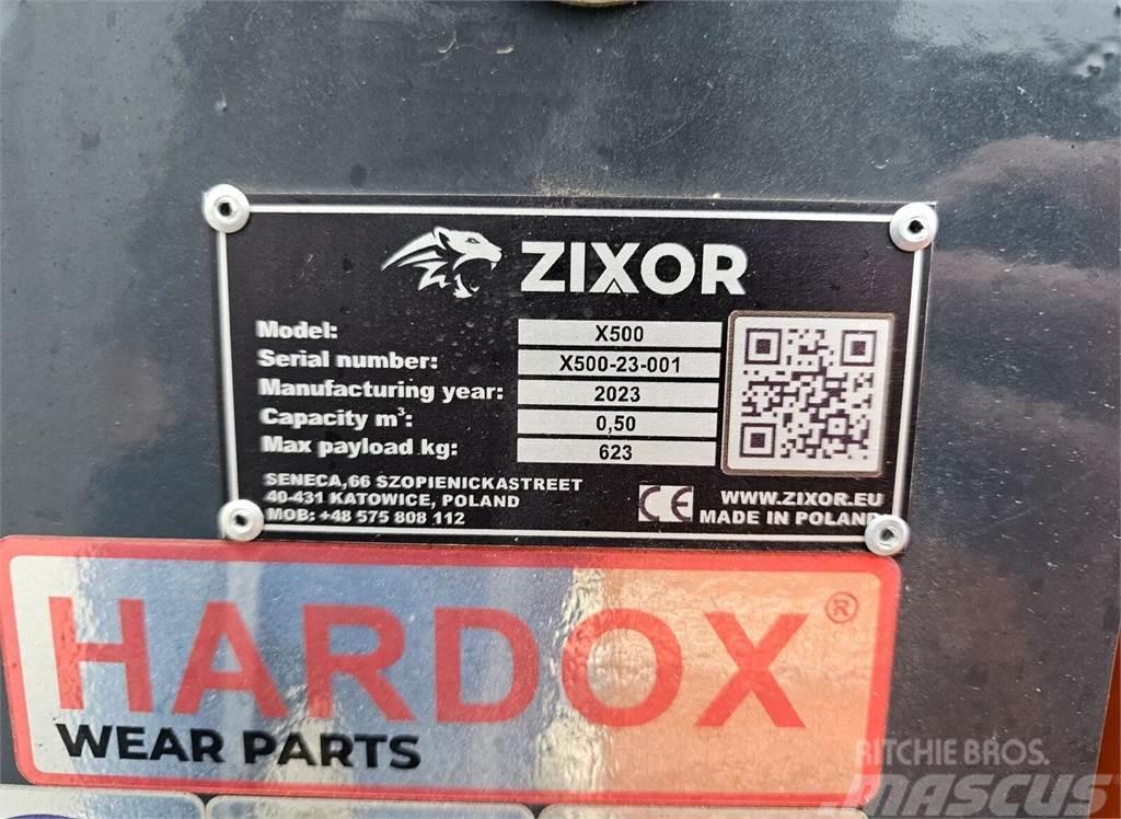 ZIXOR X 500 Siebschaufeln