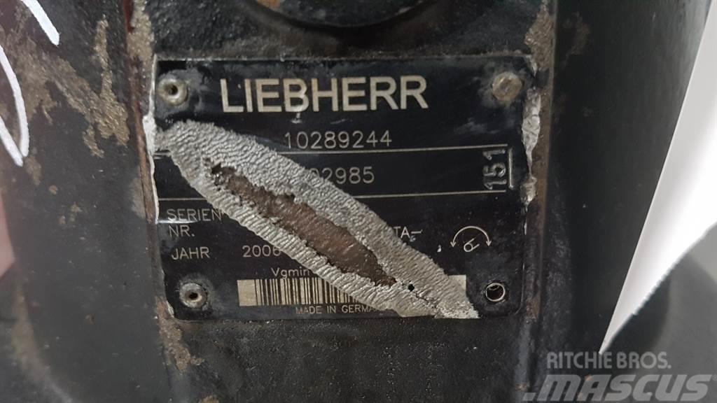 Liebherr 10289244 - Drive motor/Fahrmotor/Rijmotor Hydraulik