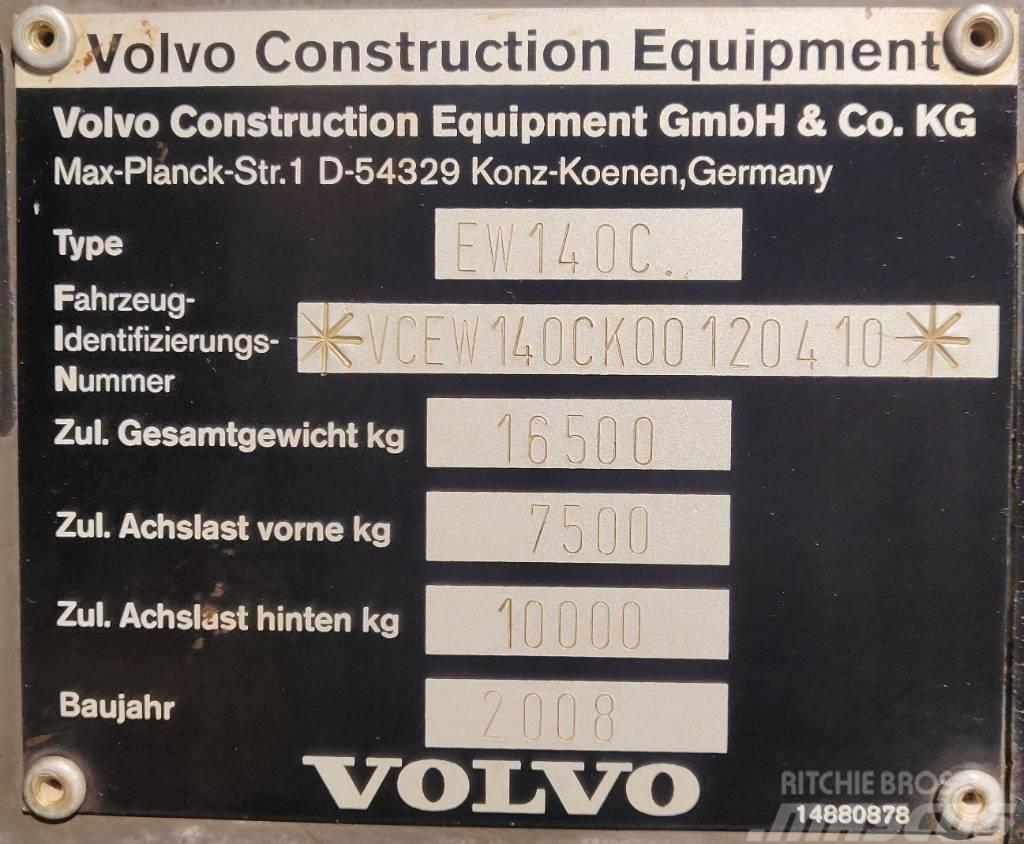 Volvo EW 140 C Mobilbagger