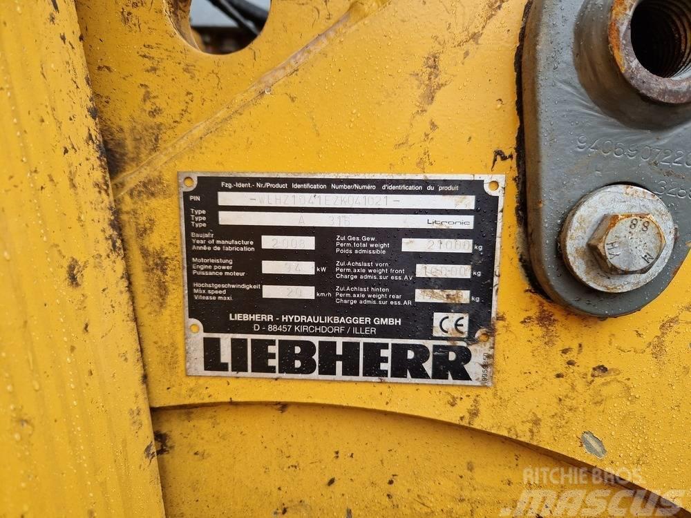 Liebherr A 316 Litronic Materialumschlag