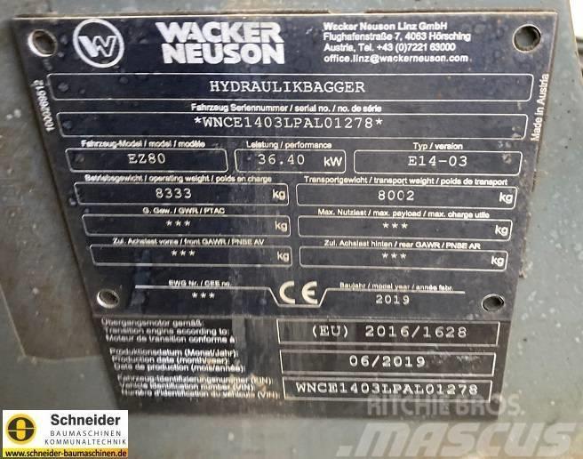 Wacker Neuson EZ 80 Midibagger  7t - 12t