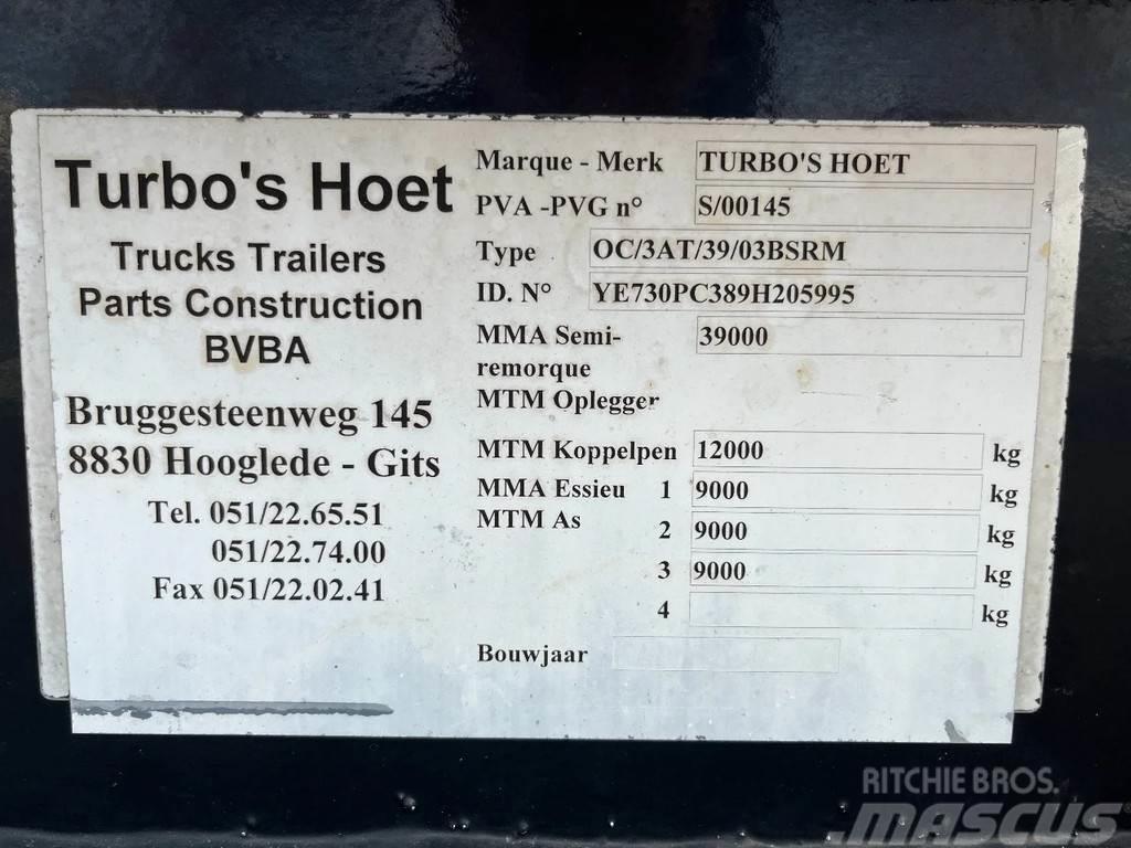  Turbo'sHoet 1x20ft - BPW - ADR(FL,AT,OX) - Perfect Containerauflieger