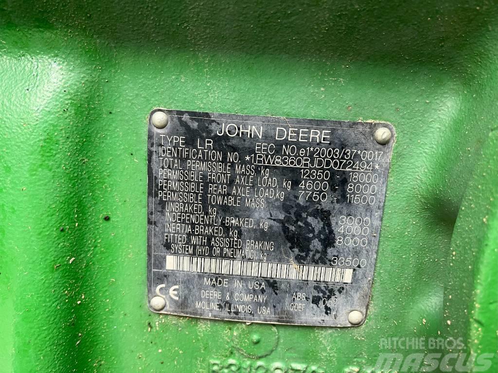 John Deere 8360 R Traktoren