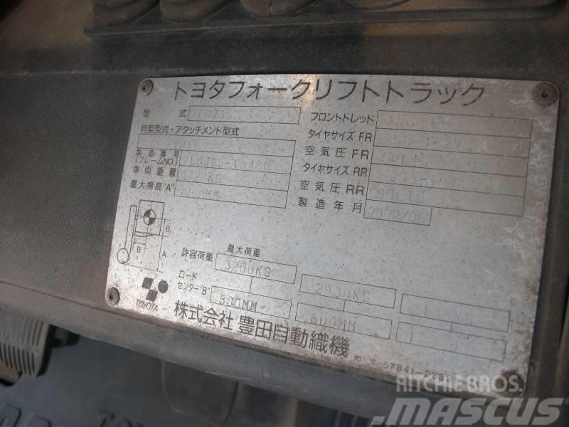 Toyota 7 FDJ 35 Diesel Stapler