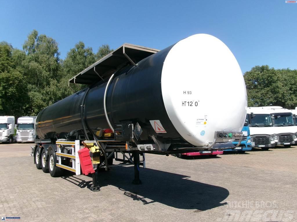  Clayton Bitumen tank inox 33 m3 / 1 comp + ADR Tankauflieger