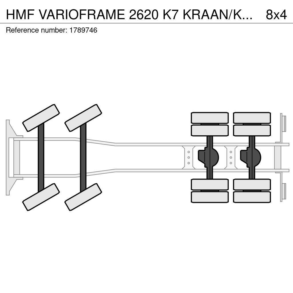 HMF VARIOFRAME 2620 K7 KRAAN/KRAN/CRANE/GRUA Kranwagen
