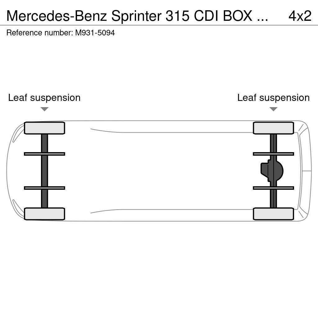 Mercedes-Benz Sprinter 315 CDI BOX L=4380 mm Andere Transporter