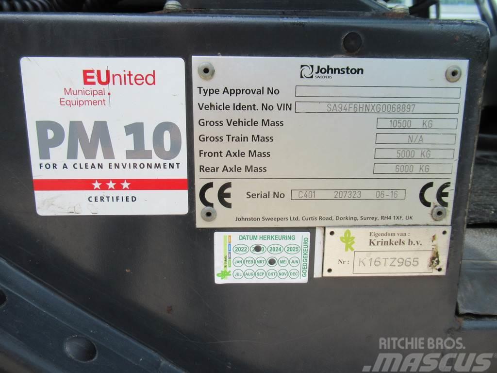Johnston C401 EURO6 Veegmachine Kehrmaschine