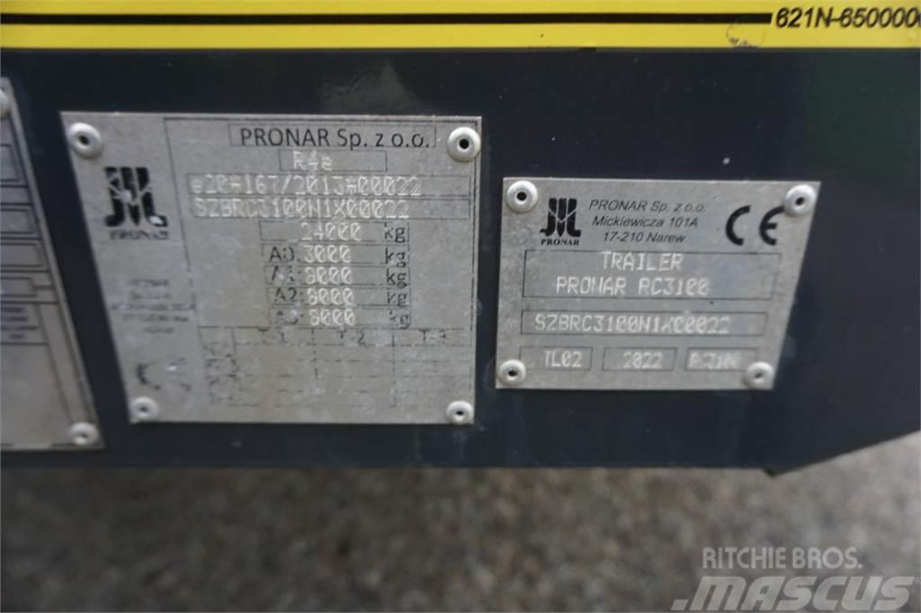 Pronar RC3100 3 Achs 24t neuwertig Tieflader
