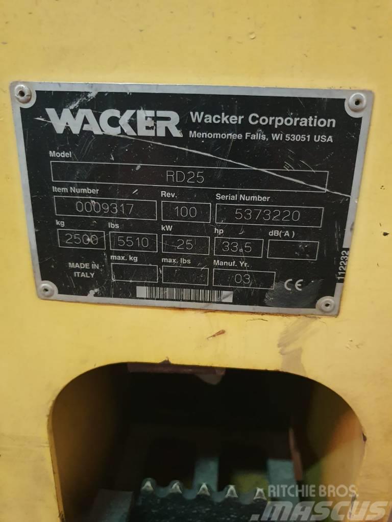 Wacker Neuson RD 25 Andere Walzen