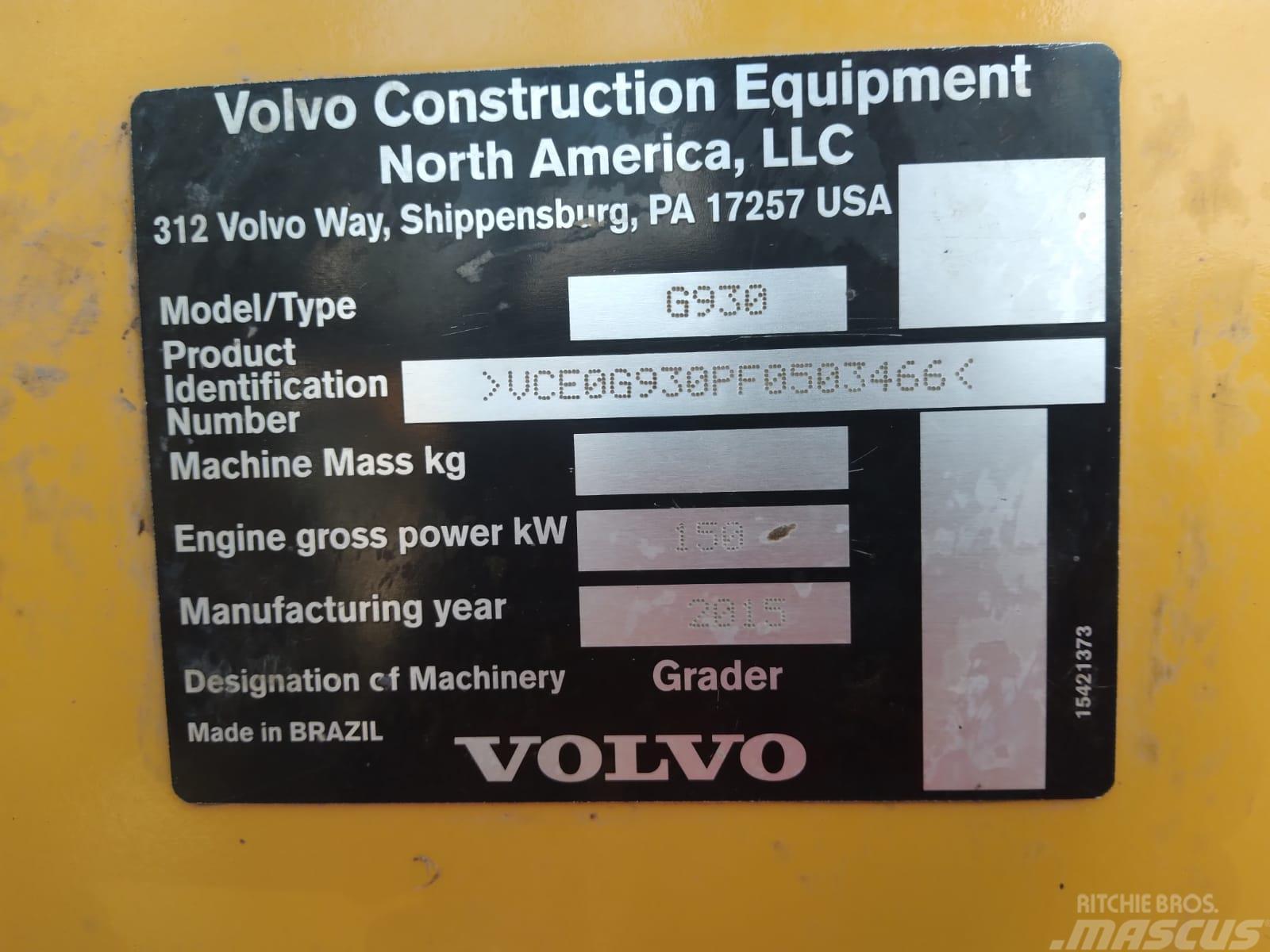 Volvo G 930 Grader