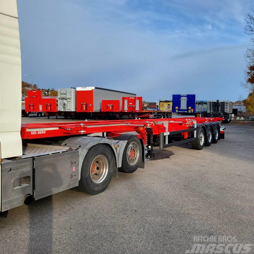Kel-Berg C300V Containerchassis Lagerbehälter
