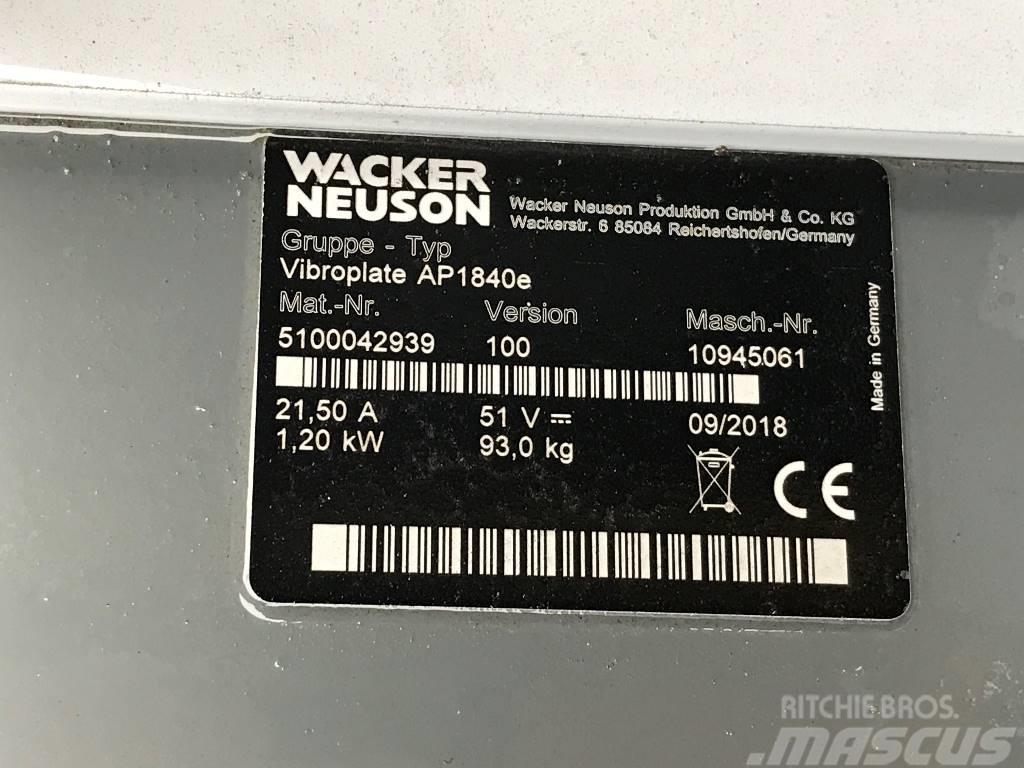 Wacker Neuson AP1840e Vibrationsgeräte