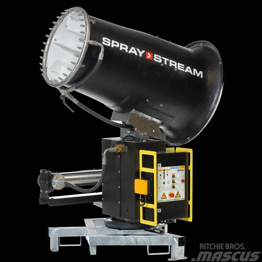 SprayStream STØV / FOG  Cannons   -         Støv/lugt-kontrol Belüftungssystem
