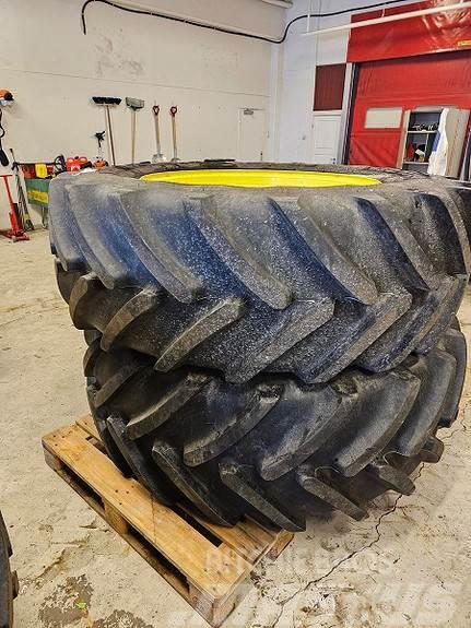 John Deere Hjul par: Michelin Multibib 650/65R42 Ukjent Gul Reifen