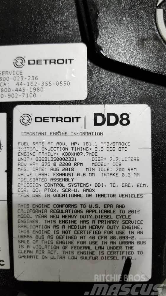 Detroit Diesel DD8 Motoren