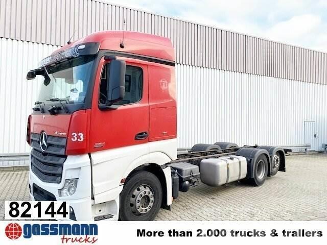 Mercedes-Benz Actros 2545 L 6x2, StreamSpace, Liftachse, Wechselfahrgestell
