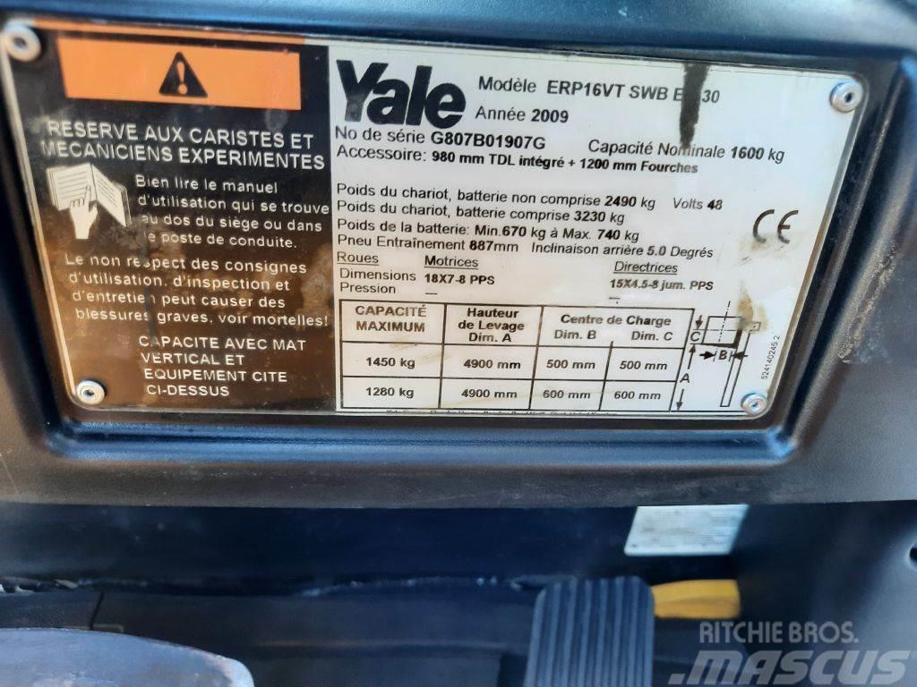 Yale ERP 16 VT Batterie NEU Elektro Stapler
